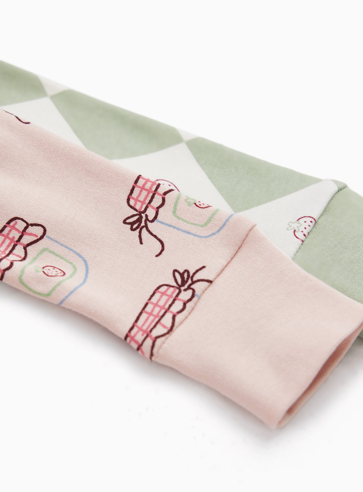 Sweet Treat Print Sleepsuits 3 Pack Up to 1 mth - Image 2 thumbnail